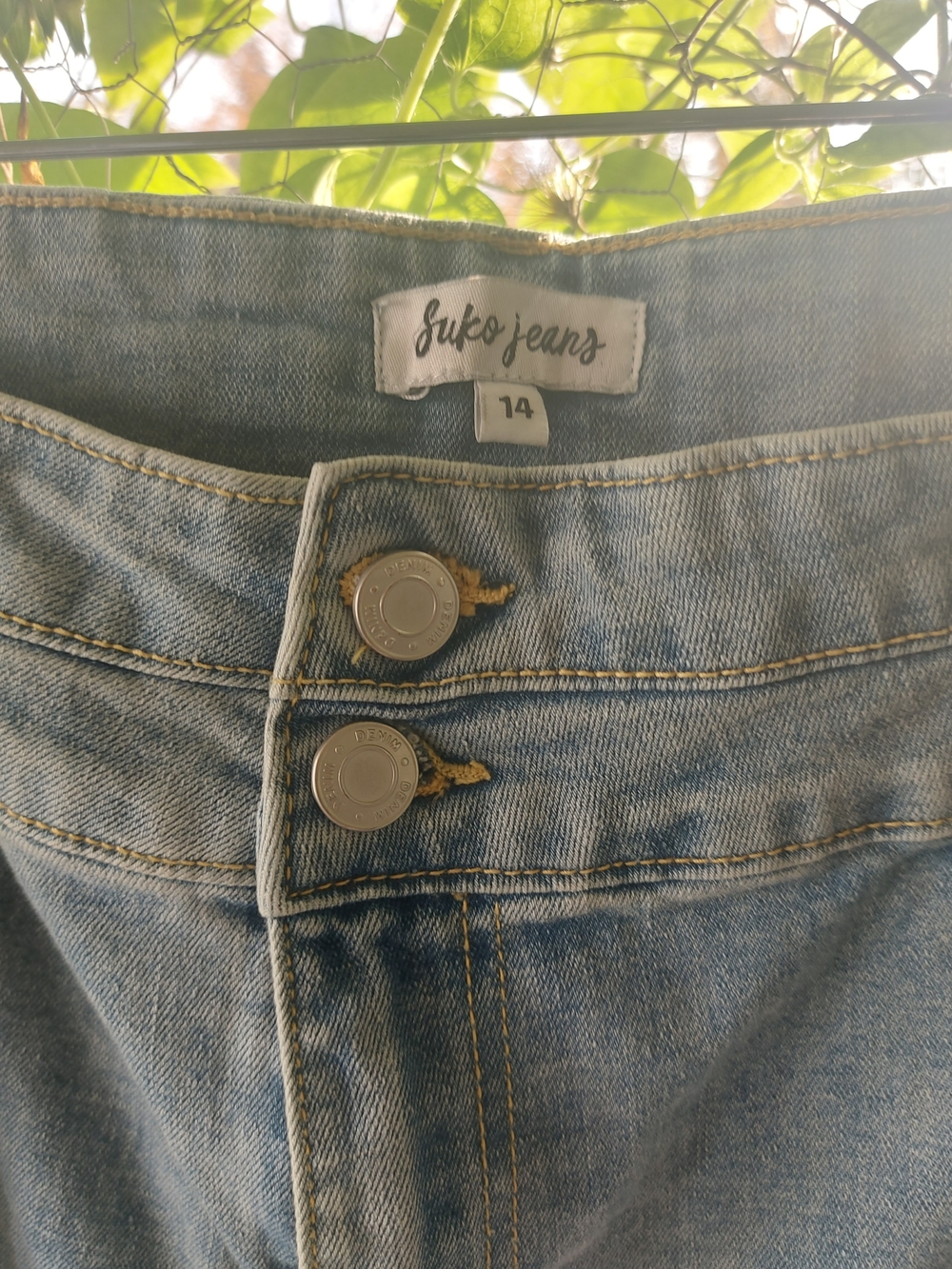 SUJKÖ Barrel Jeans – Size 14